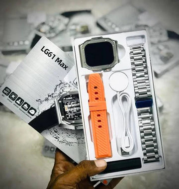 LG61 MAX SMART WATCH NEW LOCK 2025